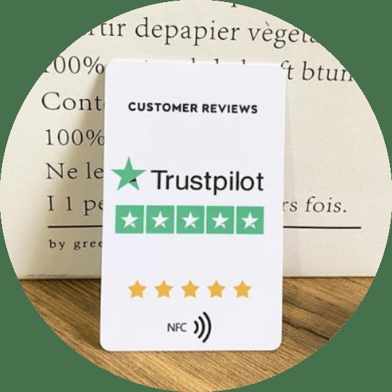 Trustpilot NFC Review Card